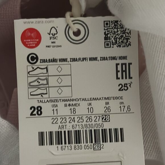 ZARA Kids | Pink | STRAP SANDALS - Picture 7 of 8